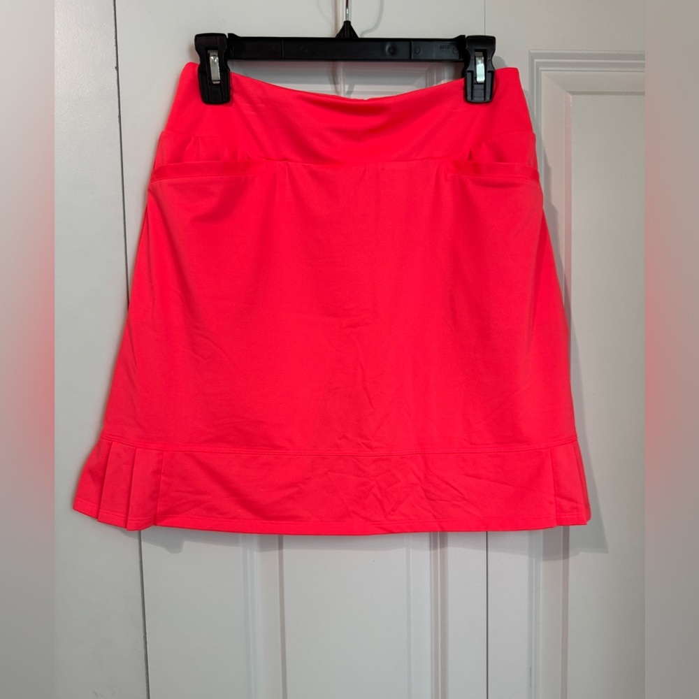 Tail Golf Skort UPF 50 Bright Coral colorway Firefly Size S - Picture 3 of 10